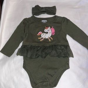 Garanimals top w headband